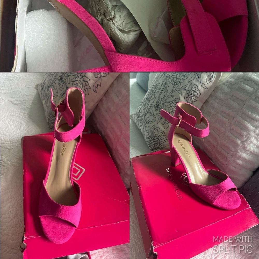 Ladies Dream Pairs pink pump